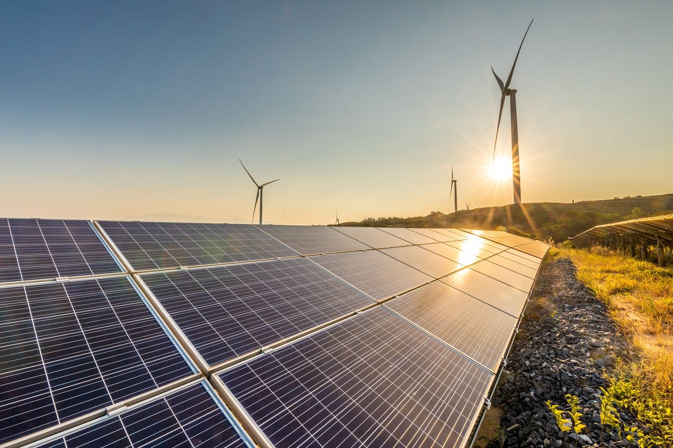 Wind turbines and solar